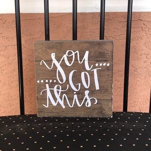 Inspirational wall art